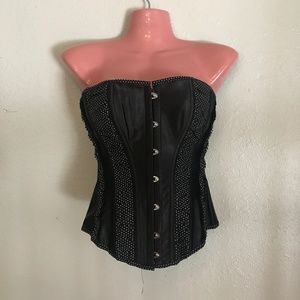 Living Dead Souls Corset Top Hand Made